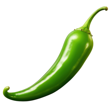 Cabe rawit hijau sebagai bahan utama sambel AJO